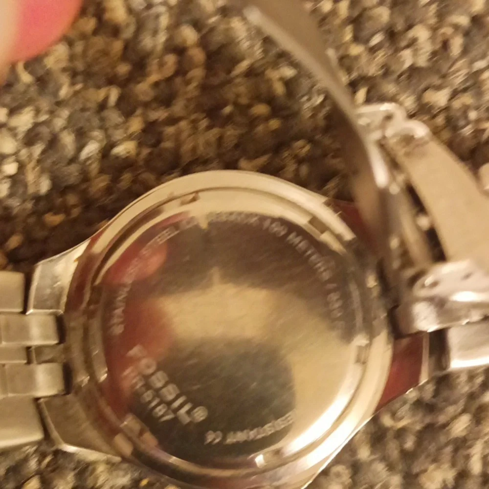 Fossil PR 5187 blue face GSA mens watch